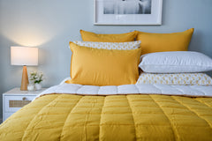 グースダウンブランケット - オータムゴールド