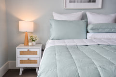 リネン枕カバー - Glacial Lakes